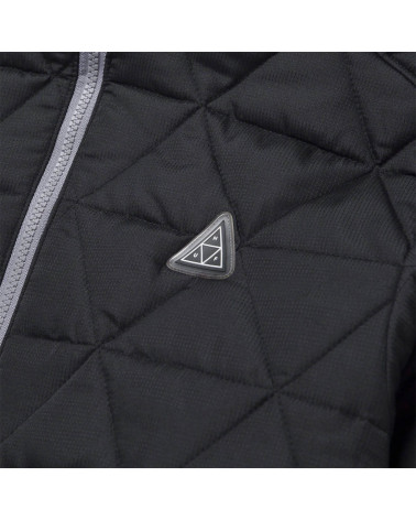 HUF Polygon Quilted Jacket Black