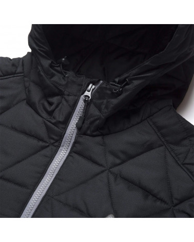 HUF Giacca Polygon Quilted Jacket Black