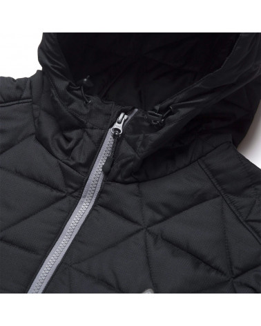 HUF Polygon Quilted Jacket Black