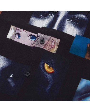 HUF Optic SS Resort Shirt Top Black