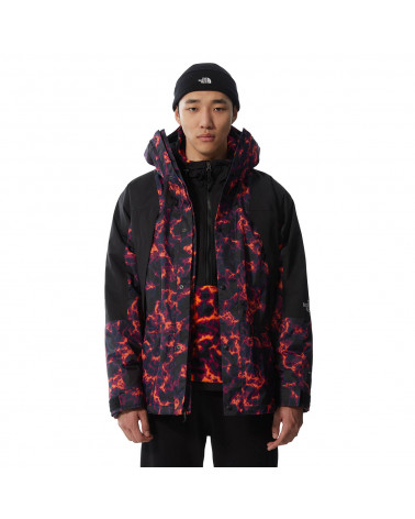 The North Face Mountain Light DryVent Black Marble Camo Print