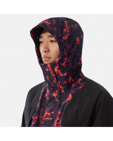 The North Face Giacca Mountain Light DryVent Black Marble Camo Print