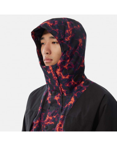 The North Face Mountain Light DryVent Black Marble Camo Print