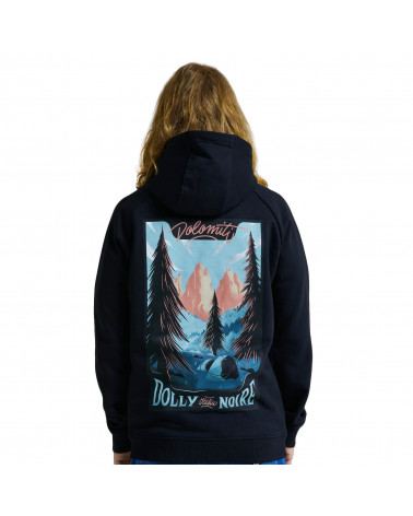 Dolly Noire Sweatshirt Dolomiti Hoodie Black