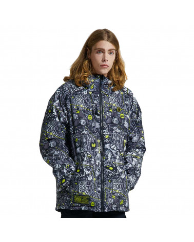 Dolly Noire Bosco Net Jacket Hoodie Zip