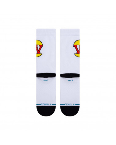 Stance Calze Burgerworld White