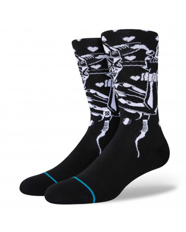 Stance Calze Quinn Crew Sock Black