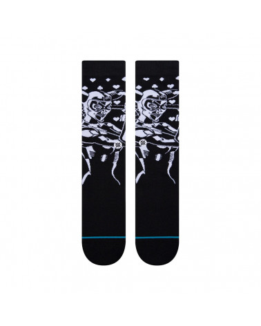 Stance Calze Quinn Crew Sock Black