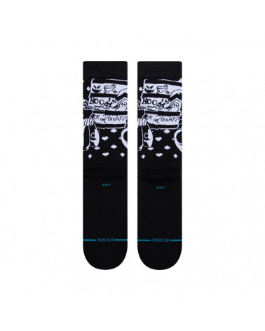 Stance Calze Quinn Crew Sock Black