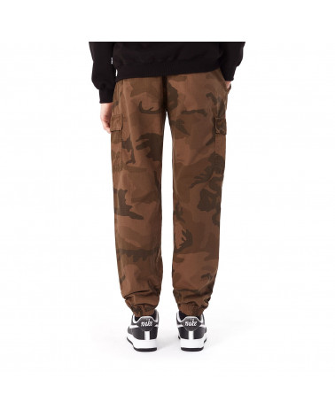 Iuter Pantaloni Cargo Camo Jogger Camo Marrone