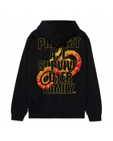 Iuter Felpa Stay Alive Hoodie Black