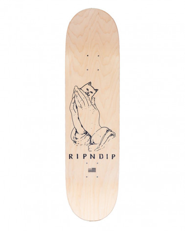 RIPNDIP Lord Nermal Deck Purple/Black Skateboard 8"