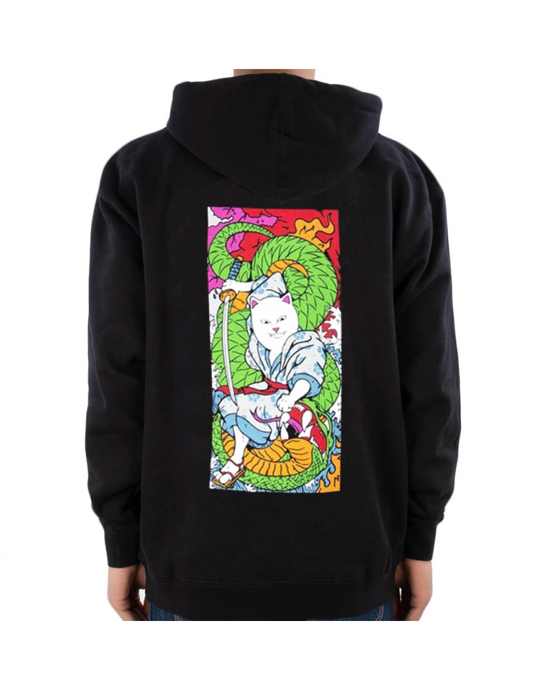 RIPNDIP Felpa Nermurari Warrior Hoodie Black