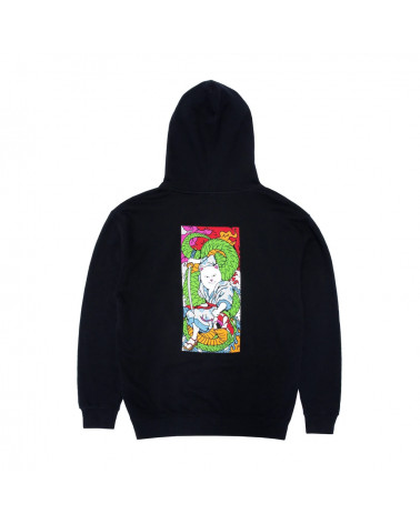 RIPNDIP Sweatshirt Nermurari Warrior Hoodie Black