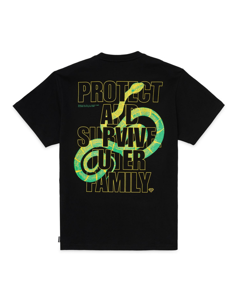 Iuter T-Shirt Stay Alive Tee Black