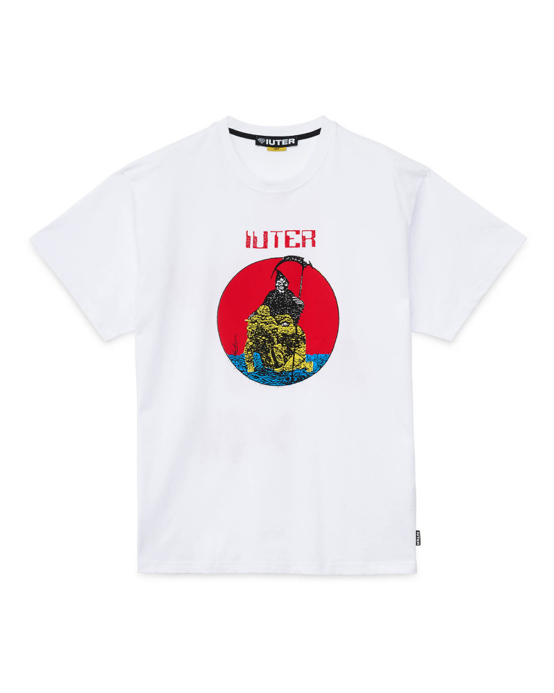 Iuter T-Shirt Demon Tee White