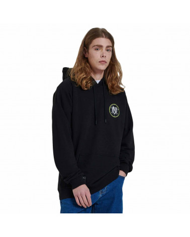 Dolly Noire Swetshirt Monogramma Hoodie Black