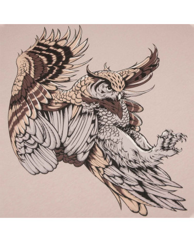 Dolly Noire T-Shirt Gufo Reale Tee Over Aluminum