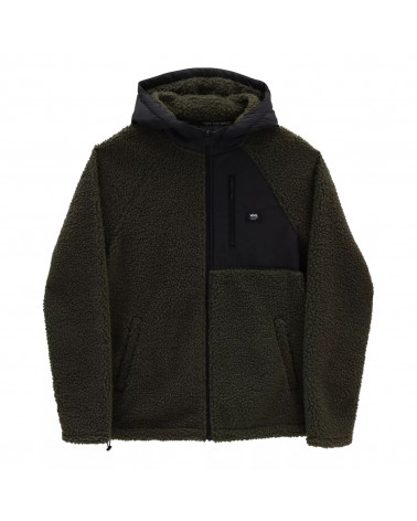 Vans Sherpa Hoodie Grape Leaf/Black