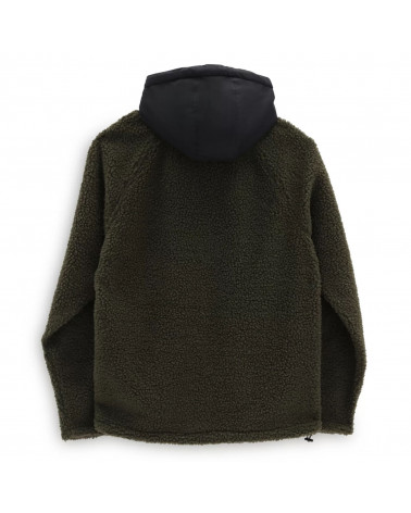 Vans Sherpa Hoodie Grape Leaf/Black