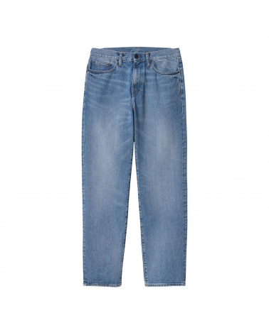 Carhartt Wip Jeans Pontiac Blue Light Used Wash