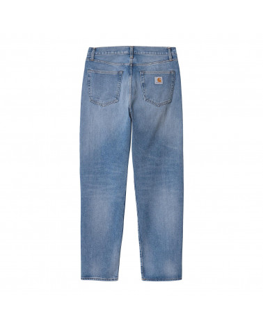 Carhartt Wip Jeans Pontiac Blue Light Used Wash