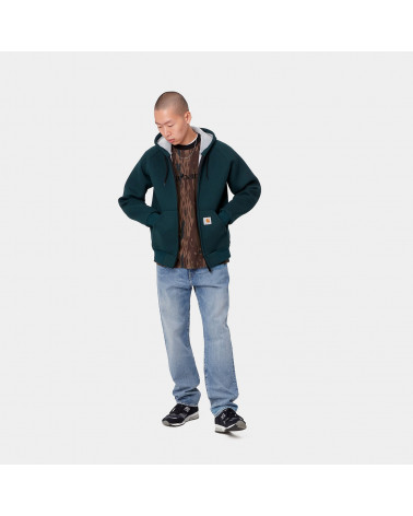 Carhartt Wip Jeans Pontiac Blue Light Used Wash