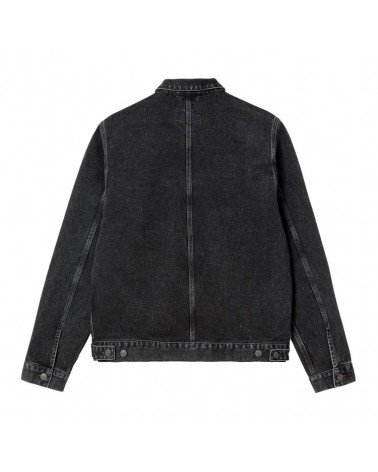Carhartt Wip Stetson Jacket Black Stone Washed