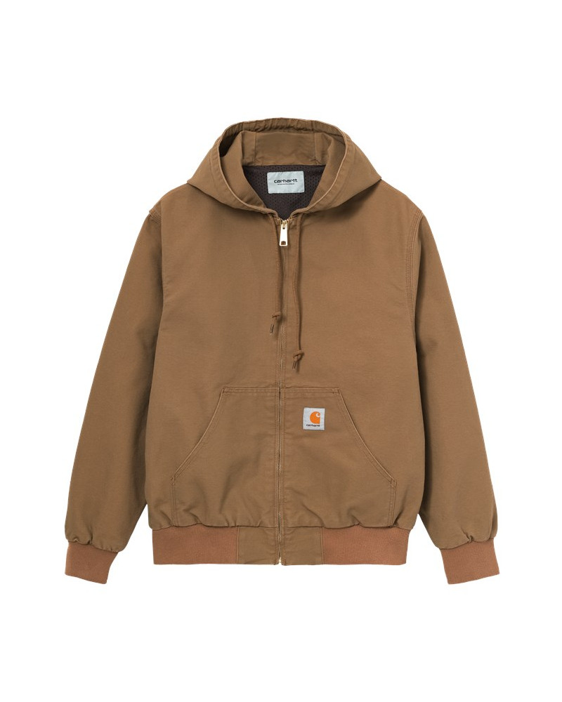 Carhartt Wip Giacca Active Jacket (Summer) Hamilton Brown Rinsed