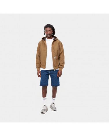 Carhartt Wip Giacca Active Jacket (Summer) Hamilton Brown Rinsed