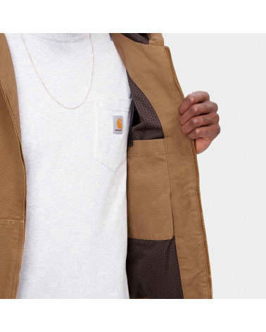 Carhartt Wip Giacca Active Jacket (Summer) Hamilton Brown Rinsed