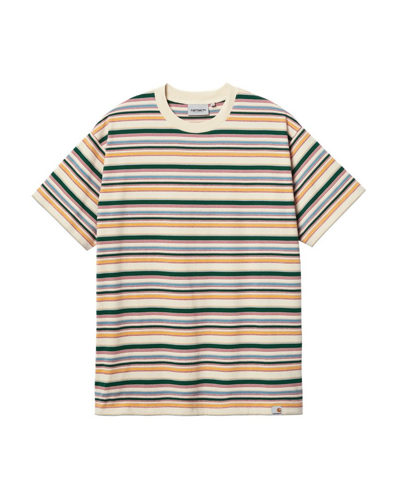 Carhartt Wip Riggs T-Shirt Riggs Stripe/Natural