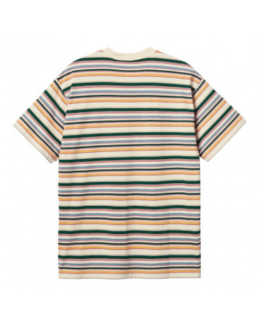 Carhartt Wip Riggs T-Shirt Riggs Stripe/Natural