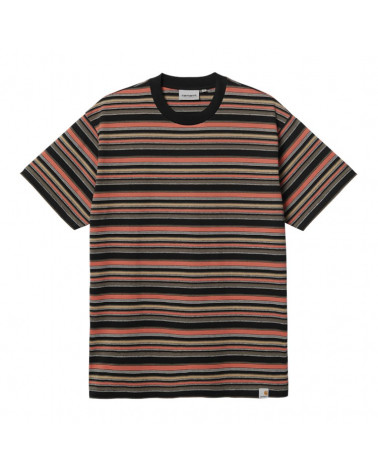 Carhartt Wip Riggs T-Shirt Riggs Stripe/Black