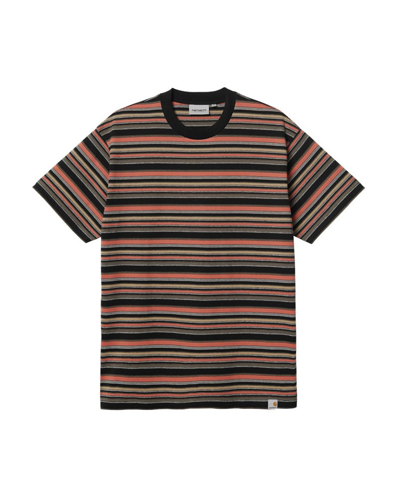 Carhartt Wip Riggs T-Shirt Riggs Stripe/Black