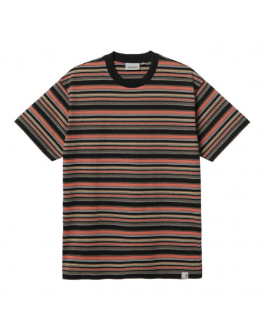 Carhartt Wip Riggs T-Shirt Riggs Stripe/Black