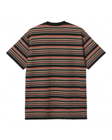 Carhartt Wip Riggs T-Shirt Riggs Stripe/Black