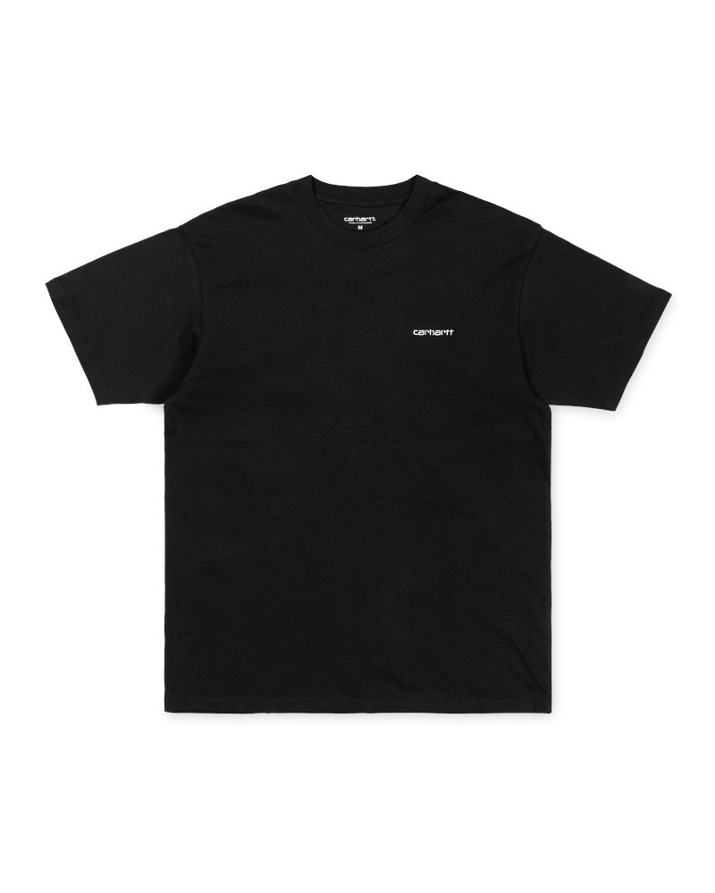 Carhartt Wip Script Embroidery T-Shirt - Black/White
