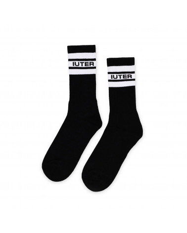 Iuter Calze Stripes Socks Black