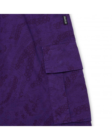 Octopus Pantaloncini Deco Cargo Jogger Short Purple