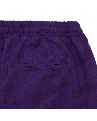 Octopus Deco Cargo Jogger Short Purple
