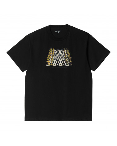 Carhartt Wip Chessboard T-Shirt Black