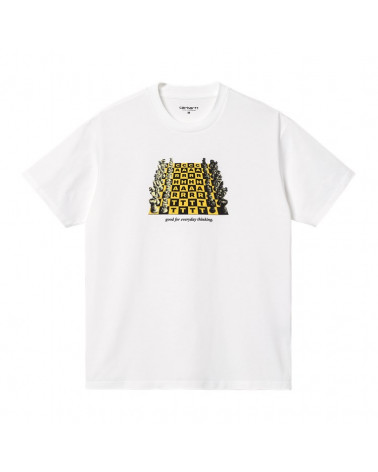 Carhartt Wip Chessboard T-Shirt White
