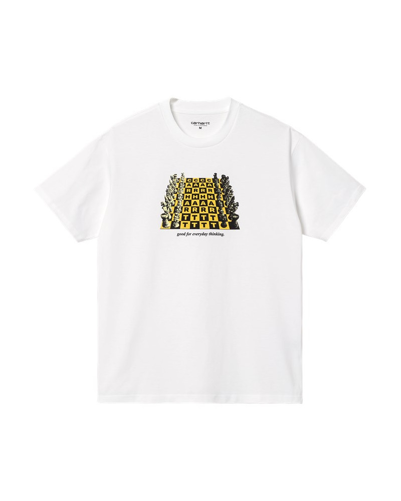 Carhartt Wip Chessboard T-Shirt White