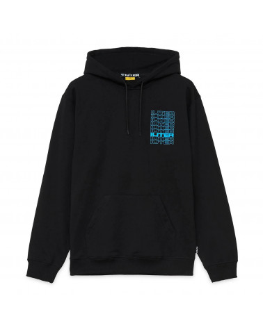 Iuter Felpa Spine Hoodie Black