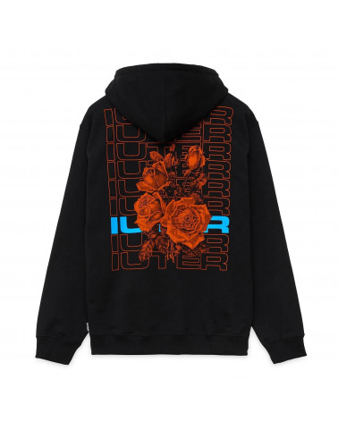 Iuter Felpa Spine Hoodie Black