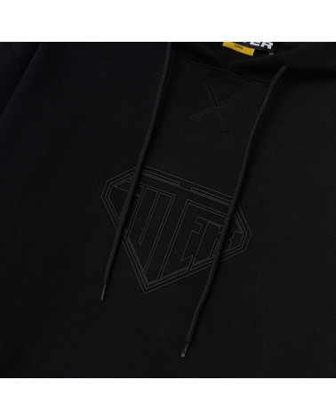 Iuter Sweatshirt Logo Hoodie Black