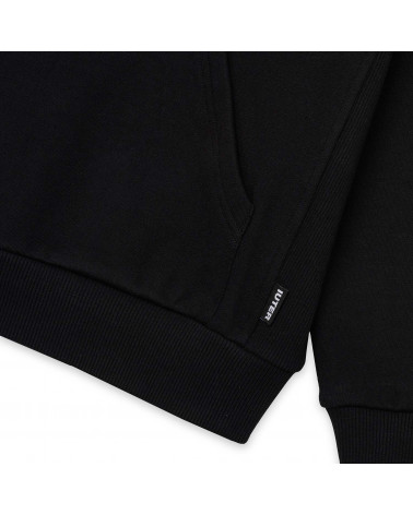 Iuter Sweatshirt Logo Hoodie Black