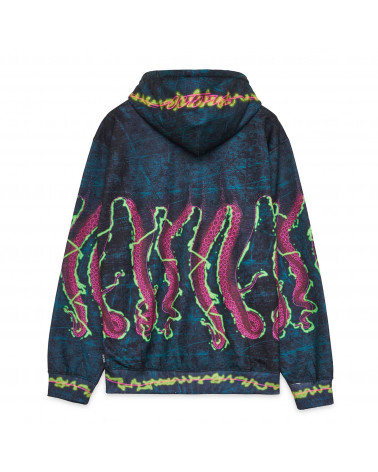 Octopus Felpa Shake Hoodie Black