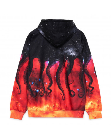 Octopus Felpa Galaxy Hoodie Black